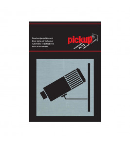 BORD ALULOOK CAMERABEWAKING 80X80 MM ZELFKLEVEND