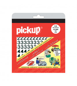 CIJFERBOEK HELVETICA ZWART 10 MM