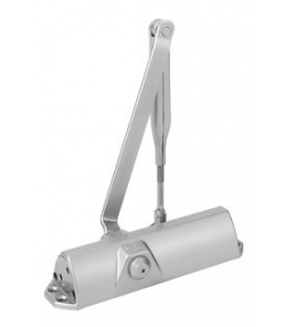 DEURDRANGER TS-68 MET NORM. ARM ZILVER