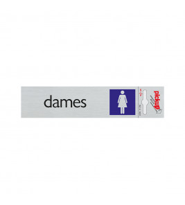 BORD ALULOOK DAMES 165X44 MM ZELFKLEVEND