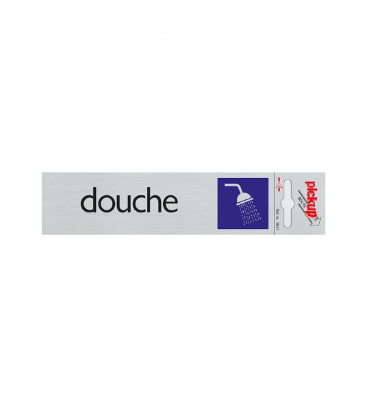 BORD ALULOOK DOUCHE 165X44 MM ZELFKLEVEND