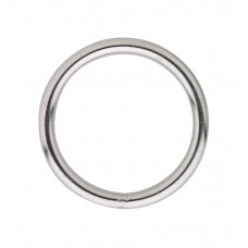 GLR4206040-ZB / GELASTE RING 040-06MM RVS 1 ST. OP KAART