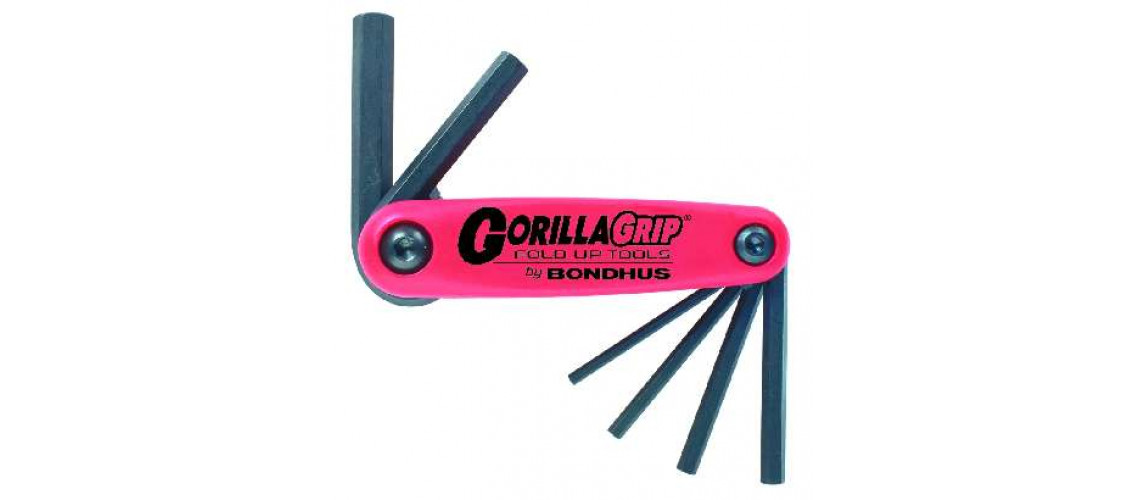 INBUSSET GORILLAGRIP OPVOUWSET SET 2-8MM