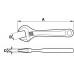 BAHCO VERSTELBARE MOERSLEUTEL 8074 15" - 380 MM