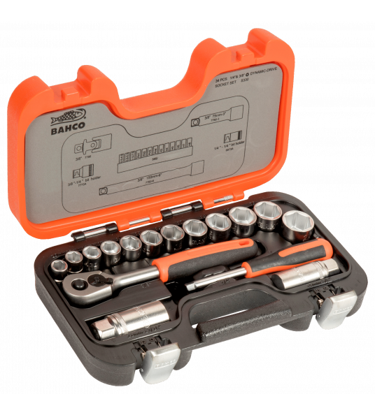 DOPPENSET 1/4 3/8 34D