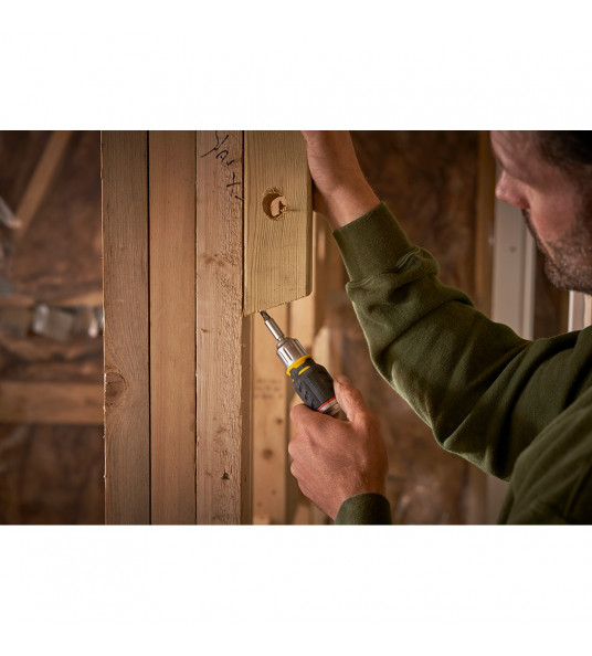 RATELSCHROEVENDRAAIER STUBBY 6 BITS