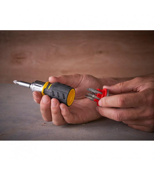 RATELSCHROEVENDRAAIER STUBBY 6 BITS