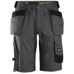 SNICKERS STRETCH LOOSE FIT KORTE BROEK GRIJS MET HOLSTERZAKKEN MT54