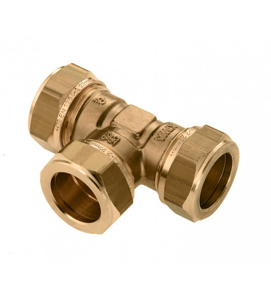 BONFIX 82502 KNEL T-STUK 22 MM.