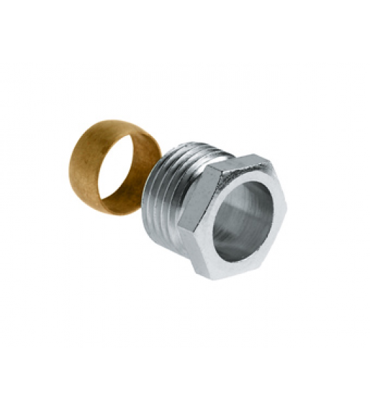 CHROMEN KNELSET 1/2'' -15MM