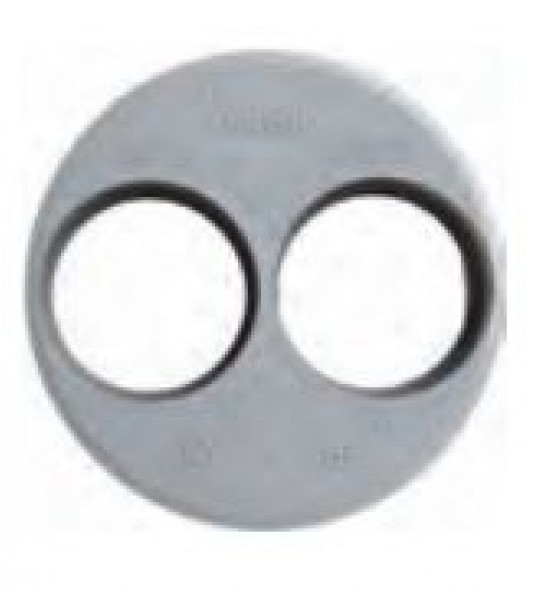 110X50/50 VERLOOP DUBBEL INW. 2XLM GR