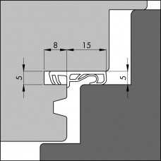 TOCHTPROFIEL KADERPROFIEL 8250 ACB