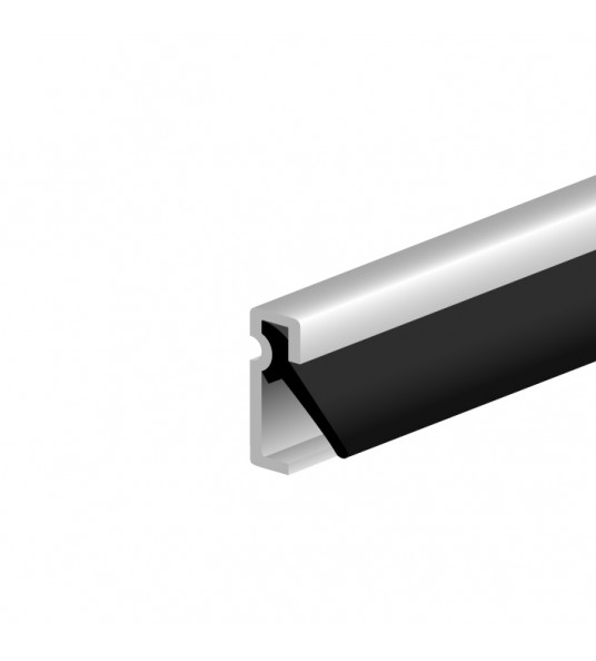 ELTON TOCHTSTRIP INBOUW (6MM) AIB-4G 230 ALUMINIUM/ZWART ELTON TOCHTSTRIP INBOUW (6MM) AIB-4G 230 ALUMINIUM/ZWART