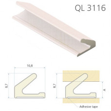 TOCHTSTRIP QL3121 WIT 7 M ZELFKLEVEND 17 MM SPONNING