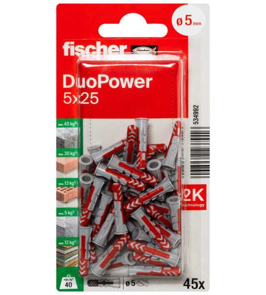 FISCHER ZB DUOPOWER 5X25 K NV FISCHER ZB DUOPOWER 5X25 K NV