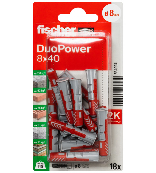 FISCHER ZB DUOPOWER 8X40 K NV FISCHER ZB DUOPOWER 8X40 K NV