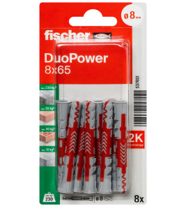 FISCHER DUOPOWER 8X65MM K NV