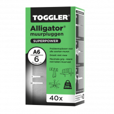 ALLIGATORPLUG TOGGLER 6MM A 6