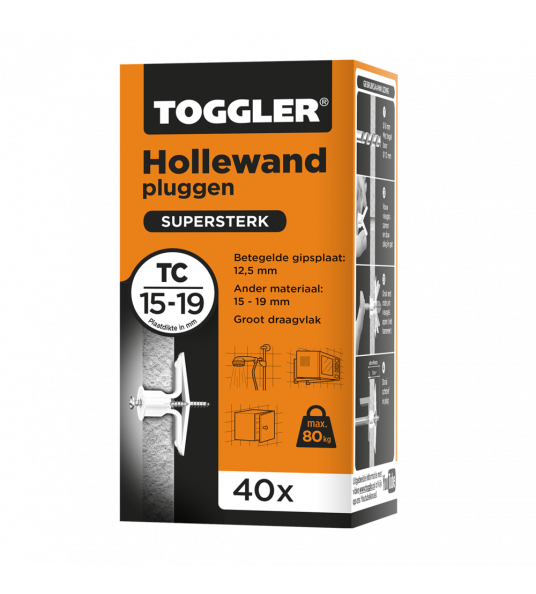 HOLLEWANDPLUG TOGGLER 15-19MM TC