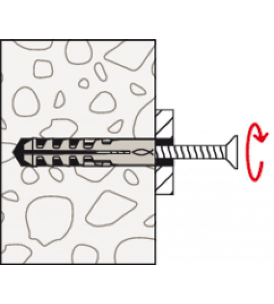 FISCHER SUPERPLUG S 16 (10 STUKS) FISCHER SUPERPLUG S 16 (10 STUKS)