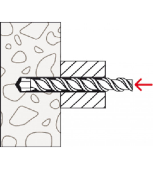 FISCHER N 5X50/25 S NAGELPLUG FISCHER N 5X50/25 S NAGELPLUG