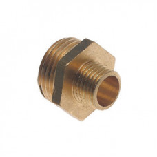 BONFIX 80550 VERLOOPNIPPEL 1/2" X 3/8" 2X BUITEN