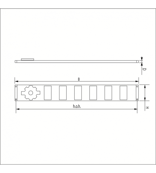 500X65MM AFSLUITBAAR ROOSTER ALUMINIUM WIT OPBOUW MET VLIEGENGAAS 500X65MM AFSLUITBAAR ROOSTER ALUMINIUM WIT OPBOUW MET VLIEGENGAAS