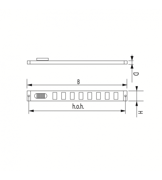 300X30MM AFSLUITBAAR ROOSTER ALUMINIUM WIT OPBOUW MET VLIEGENGAAS 300X30MM AFSLUITBAAR ROOSTER ALUMINIUM WIT OPBOUW MET VLIEGENGAAS