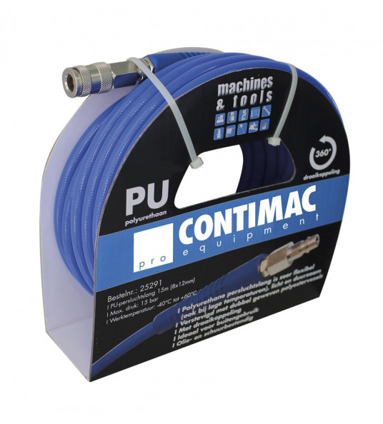 CONTIMAC PU-SLANG (12X8 MM) 10 METER CONTIMAC PU-SLANG (12X8 MM) 10 METER