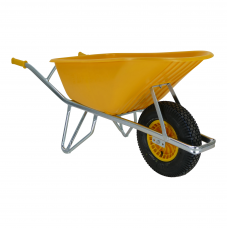 FORT KRUIWAGEN KUNSTSTOF GELE BAK SMB-100 (100 LTR)