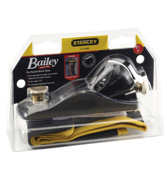 STANLEY 1-12-060 BAILEY BLOKSCHAAF 40MM BREED 150MM KOPS HOUT STANLEY 1-12-060 BAILEY BLOKSCHAAF 40MM BREED 150MM KOPS HOUT