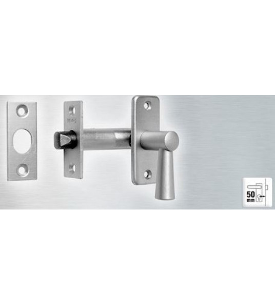 2600/4-50 BLIS. INSTEEKGRENDEL, DM50MM, VOORPLAAT F1 GEELOXEERD 22X55M