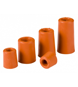 GRIPLINE DEURBUFFER 75 MM ROOD