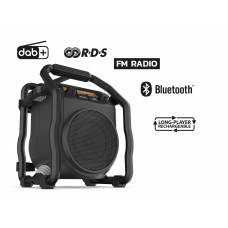 UBOX 400R ANTRACIET DAB+ - FM RDS - BLUETOOTH - AUX-IN - OPLAADBAAR (I
