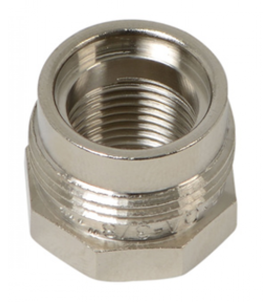 CHR COMFOORNIPPEL RECHT 3/8" X M24