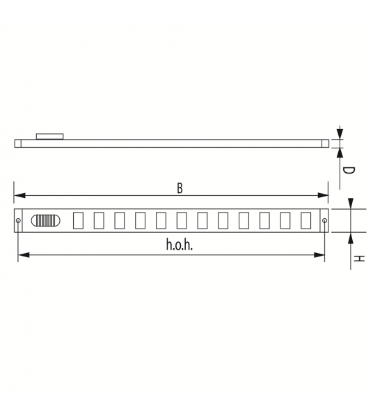 470X30MM AFSLUITBAAR ROOSTER VERVAARDIGD VAN ALUMINIUM V.V. VLIEGENGAA 470X30MM AFSLUITBAAR ROOSTER VERVAARDIGD VAN ALUMINIUM V.V. VLIEGENGAA