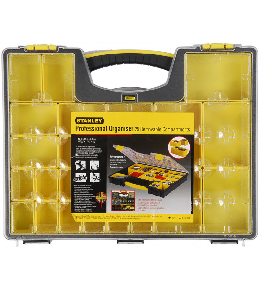 STANLEY ORGANIZER PRO 25-VAKS LAAG