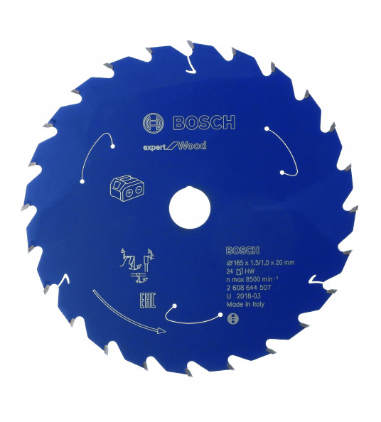 CIRKELZAAGBLAD ACCU EXPERT FOR WOOD 190X30X1.5/1X60T