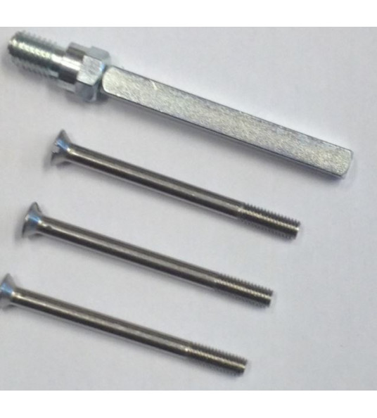 AMI BEVESTIGING VEILIGHEIDSSCHILDEN INCL WISSELSTIFT DEURDIKTE 53/57